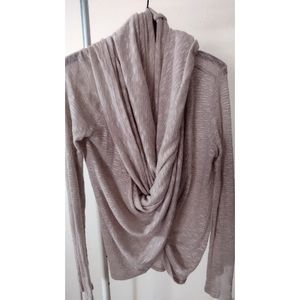 DKNY Wrap Scarf Cardigan